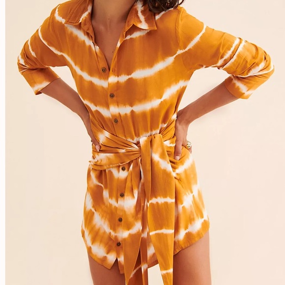 Jen's Pirate Booty High Summer Amata Shirtdress M - Picture 1 of 10